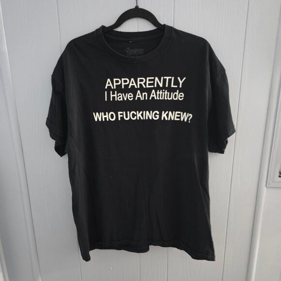 Spencer’s Graphic T-Shirt Size XL – Attitude Quote, Funny Sarcastic Tee - Picture 1 of 3